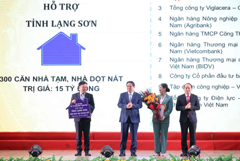Thủ tướng dự Hội nghị công bố quy hoạch và xúc tiến đầu tư tỉnh Lạng Sơn năm 2024. -0
