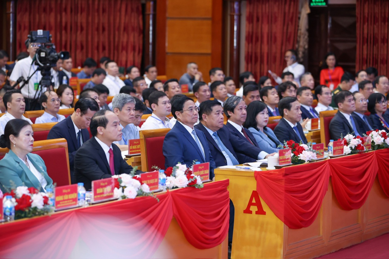 Thủ tướng dự Hội nghị công bố quy hoạch và xúc tiến đầu tư tỉnh Lạng Sơn năm 2024. -0