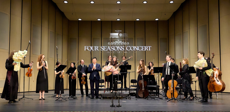 Nghệ sĩ Pháp biểu diễn Hòa nhạc Bốn mùa tại Nhà hát Hồ Gươm -0