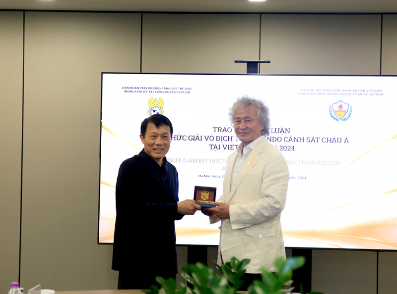 Hướng tới tổ chức thành công Giải vô địch Taekwondo Cảnh sát châu Á năm 2024 tại Việt Nam -0