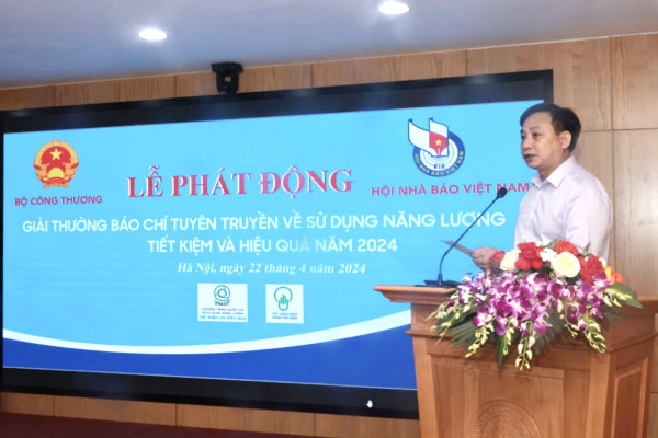 Phát động Giải Báo chí toàn quốc về sử dụng năng lượng tiết kiệm và hiệu quả năm 2024 -0