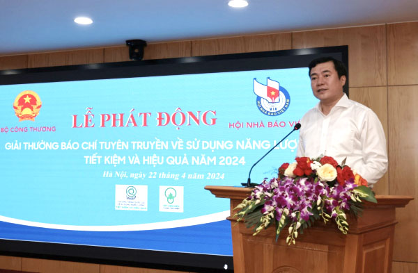 Phát động Giải Báo chí toàn quốc về sử dụng năng lượng tiết kiệm và hiệu quả năm 2024 -0