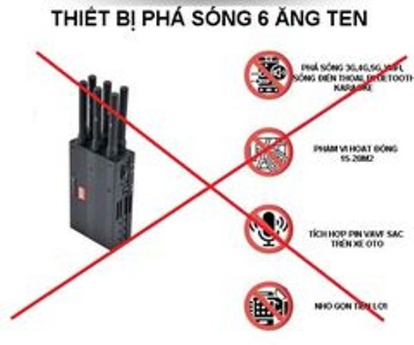 Yêu cầu gỡ bỏ việc rao bán các thiết bị gây nhiễu sóng và kích sóng di động -0