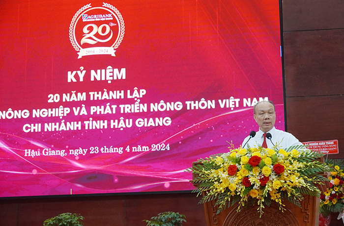 Kỷ niệm 20 năm thành lập Agribank Chi nhánh tỉnh Hậu Giang -1