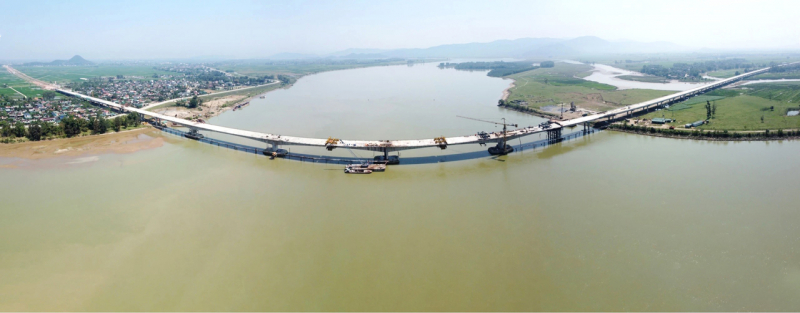 Ngắm vẻ đẹp kỳ vĩ của cao tốc Diễn Châu – Bãi Vọt trước ngày thông xe -0