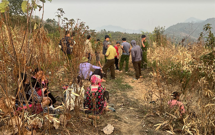 3 bố con tử vong do đốt nương bắt dúi -1