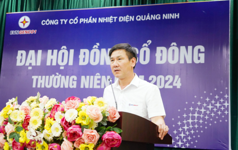 Công ty cổ phần Nhiệt điện Quảng Ninh tổ chức thành côngĐại hội đồng cổ đông thường niên năm 2024 -0