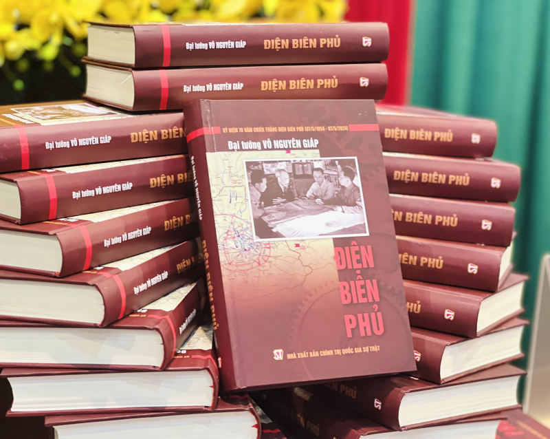 Tái bản lần thứ 9 sách “Điện Biên Phủ” của Đại tướng Võ Nguyên Giáp -0