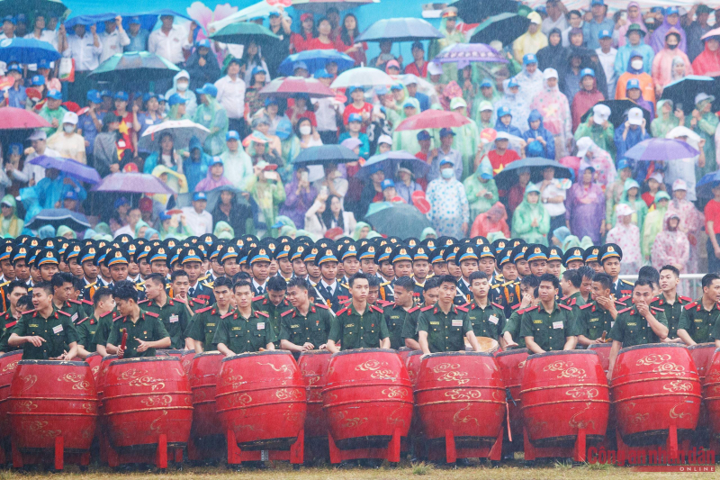 Impressive images of grand military parade for Dien Bien Phu Victory celebration -3