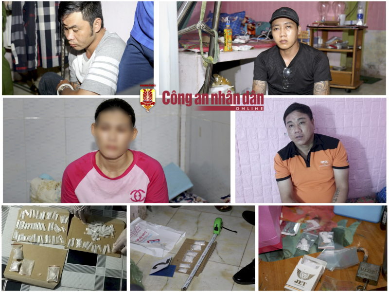 Bắt quả tang 4 con nghiện tàng trữ 114 bịch “hàng đá” -0