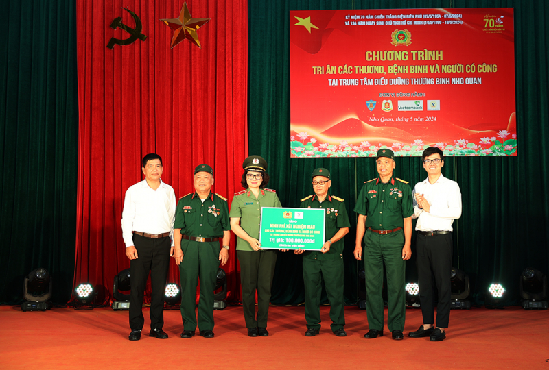 Tri ân các thương bệnh binh và người có công tại Trung tâm điều dưỡng thương binh Nho Quan  -0