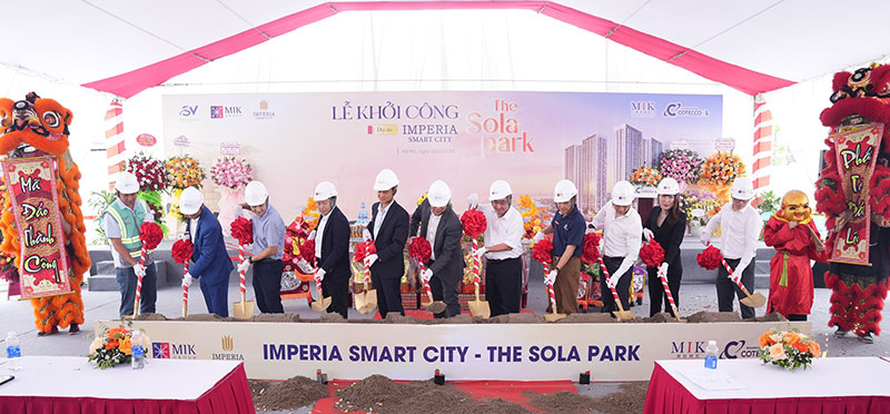  MIK GROUP khởi công giai đoạn 2 dự án Imperia Smart City -0