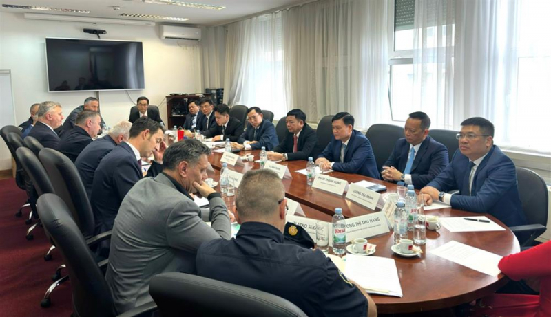  Vietnam’s Ministry of Public Security seek to cooperate with European partners -0