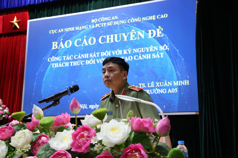 Nhiều thách thức đối với đào tạo Cảnh sát trong kỷ nguyên số -0