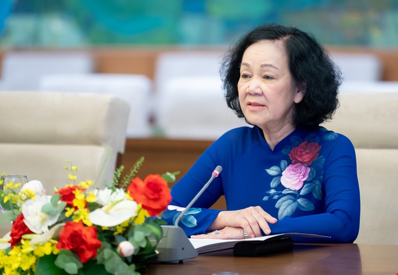 Cho thôi làm nhiệm vụ đại biểu Quốc hội khóa XV đối với bà Trương Thị Mai -0