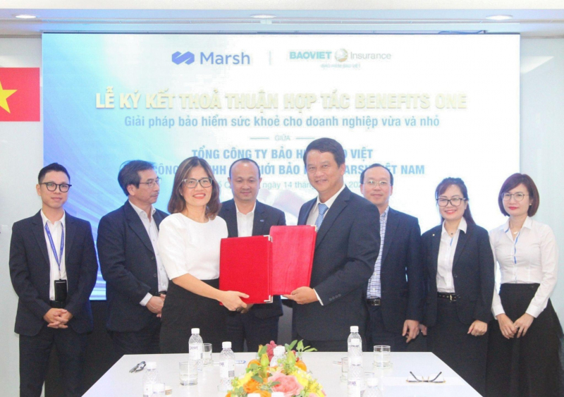 Bảo hiểm Bảo Việt và Marsh Việt Nam ký kết thỏa thuận bảo hiểm cho doanh nghiệp vừa và nhỏ -0
