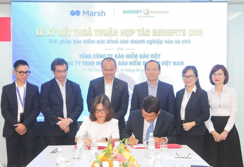 Bảo hiểm Bảo Việt và Marsh Việt Nam ký kết thỏa thuận bảo hiểm cho doanh nghiệp vừa và nhỏ -1