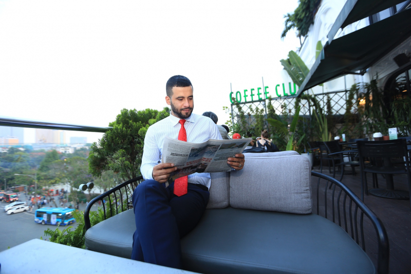 Tình yêu Việt Nam của một chàng trai Palestine -0