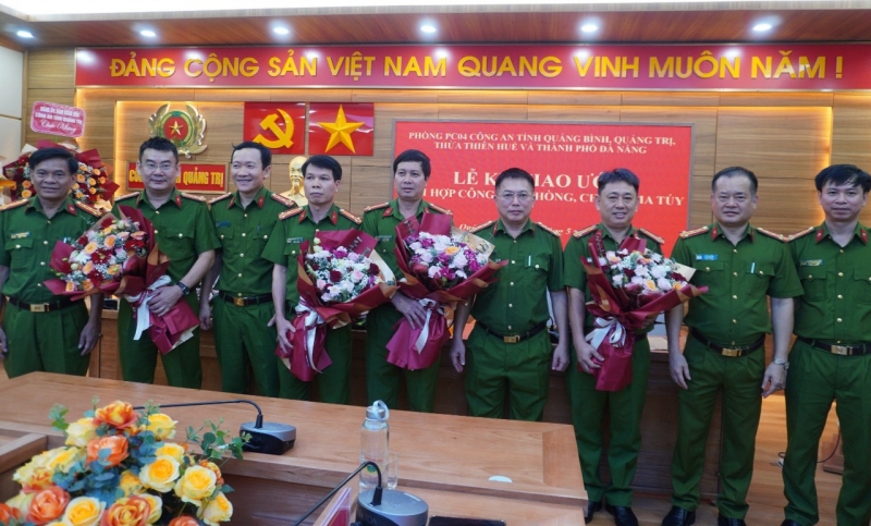 Công an 4 tỉnh, thành miền Trung ký giao ước phối hợp phòng, chống ma túy -0