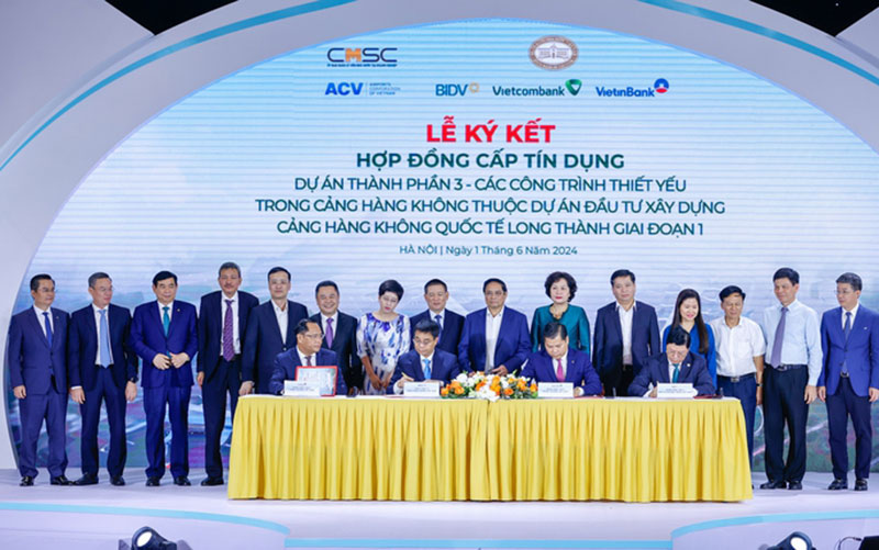 Thủ tướng Phạm Minh Chính dự lễ Ký hợp đồng cấp 1,8 tỷ USD cho Dự án sân bay Long Thành -0