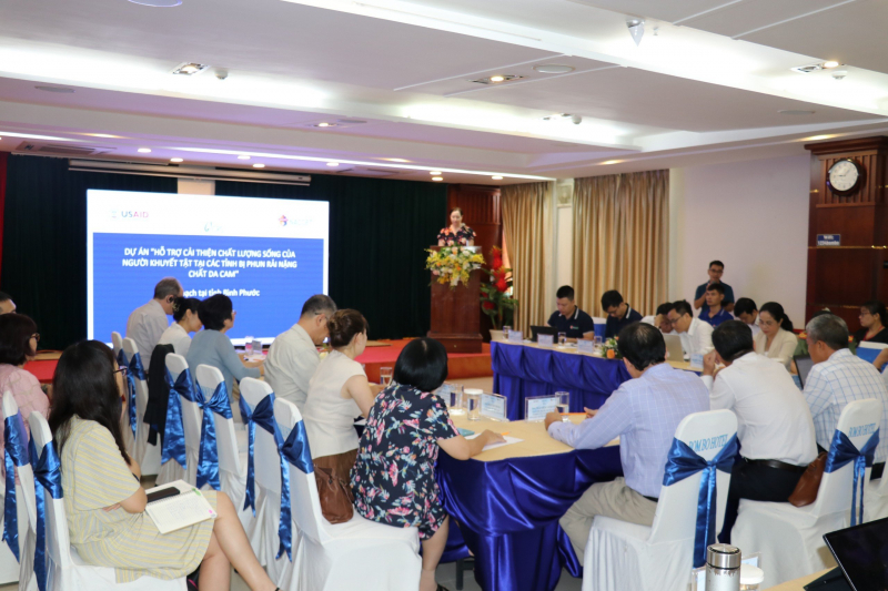 Hơn 3,8 tỉ đồng cải thiện chất lượng sống của người khuyết tật nhiễm chất độc da cam -0