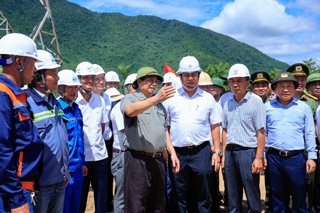 Thủ tướng biểu dương các đơn vị thi công đường dây 500kV mạch 3 -0