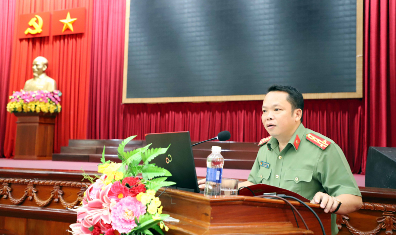 Tập huấn nâng cao hiệu quả công tác phòng, chống khủng bố -0