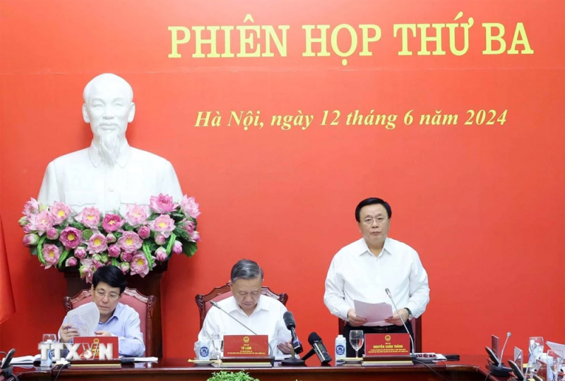 Chủ tịch nước Tô Lâm chủ trì phiên họp thứ 3 Ban chỉ đạo Tổng kết 40 năm đổi mới -0