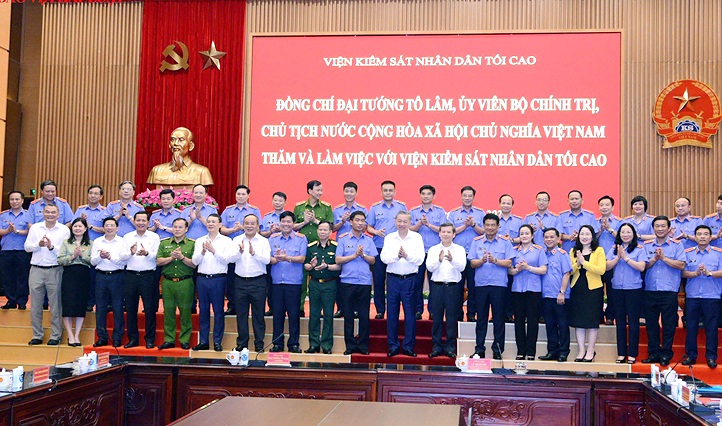 Chủ tịch nước: Ngành Kiểm sát cần bảo đảm không xảy ra oan sai, bỏ lọt tội phạm -0