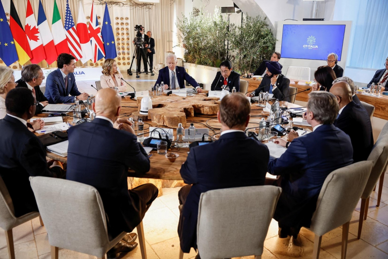 G7 cam kết thúc đẩy Hành lang kinh tế Ấn Độ-Trung Đông-châu Âu -0