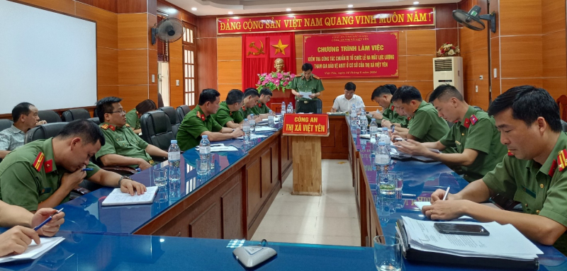 Bắc Giang: Gấp rút đưa Luật Lực lượng tham gia bảo vệ an ninh,  trật tự ở cơ sở vào cuộc sống -0