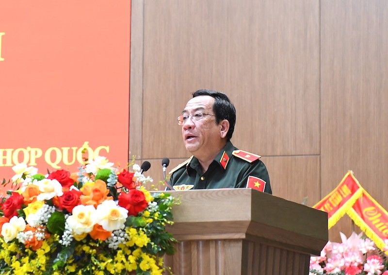 Trao Quyết định của Chủ tịch nước cho Tổ công tác số 4 đi thực hiện nhiệm vụ gìn giữ hoà bình Liên hợp quốc -0