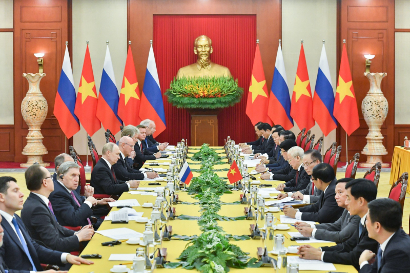 Tổng Bí thư Nguyễn Phú Trọng hội đàm cùng Tổng thống Vladimir Putin -0