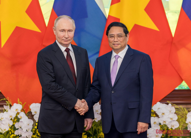 Hình ảnh đẹp trong chuyến thăm cấp Nhà nước của Tổng thống Vladimir Putin  -0