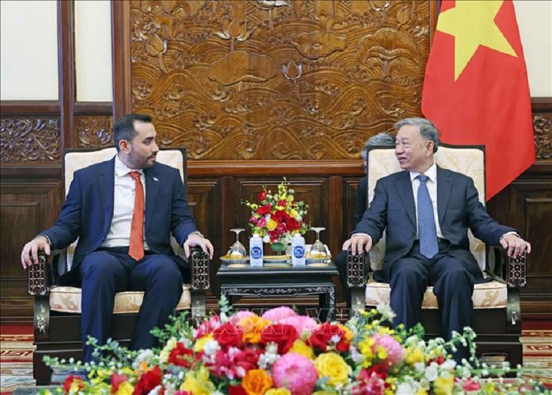 Chủ tịch nước Tô Lâm tiếp Đại sứ các nước trình Quốc thư -0