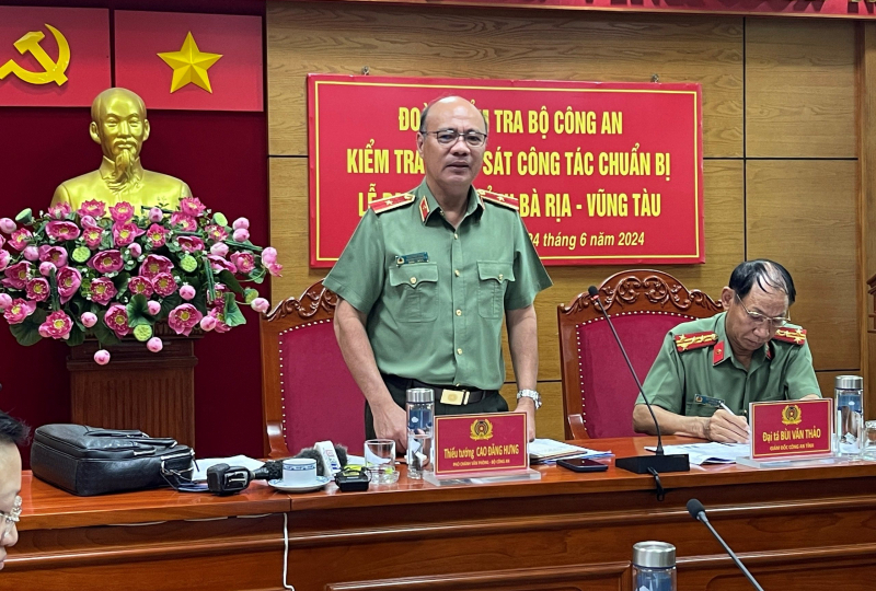 TP Hồ Chí Minh và Bà Rịa-Vũng Tàu: Sẵn sàng cho Lễ ra mắt lực lượng tham gia bảo vệ ANTT ở cơ sở -0