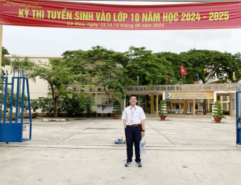 Cậu học trò Cà Mau đỗ vào 3 trường chuyên với điểm số top đầu -0