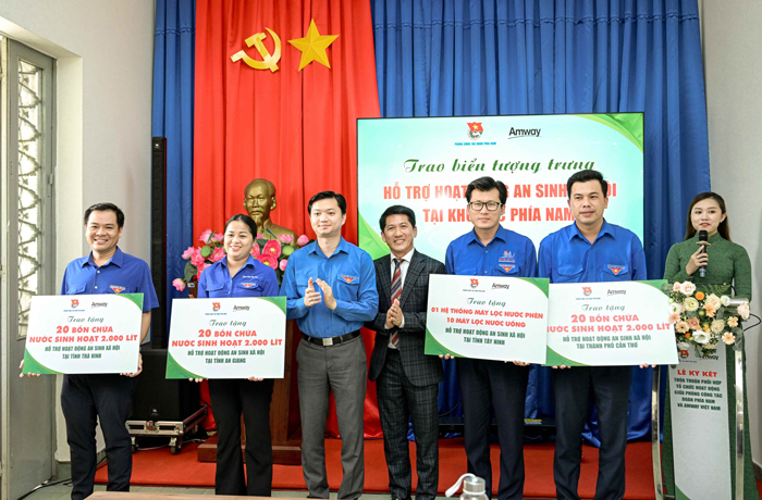 Amway Việt Nam hợp tác cùng Trung ương Đoàn Thanh niên Cộng sản Hồ Chí Minh thực hiện hoạt động cộng đồng trên toàn quốc -0