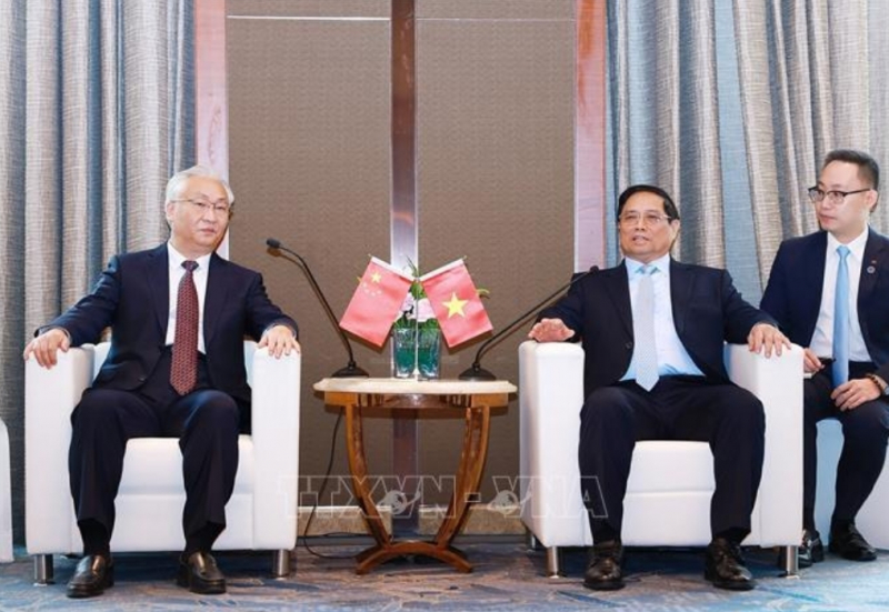 Thủ tướng Phạm Minh Chính tiếp Phó Thủ tướng Trung Quốc Trương Quốc Thanh -0