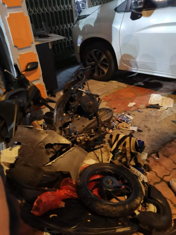 Nữ tài xế say xỉn điều khiển ô tô tông hàng loạt xe máy, 6 người thương vong -1