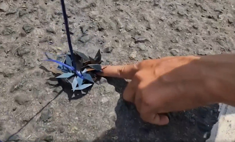 Tái xuất hiện “đinh tặc” trên quốc lộ 1 khiến người đi đường lo lắng -1