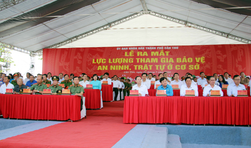 Lực lượng tham gia bảo vệ ANTT ở cơ sở đóng góp tích cực bảo đảm TTATXH trên địa bàn Cần Thơ -0