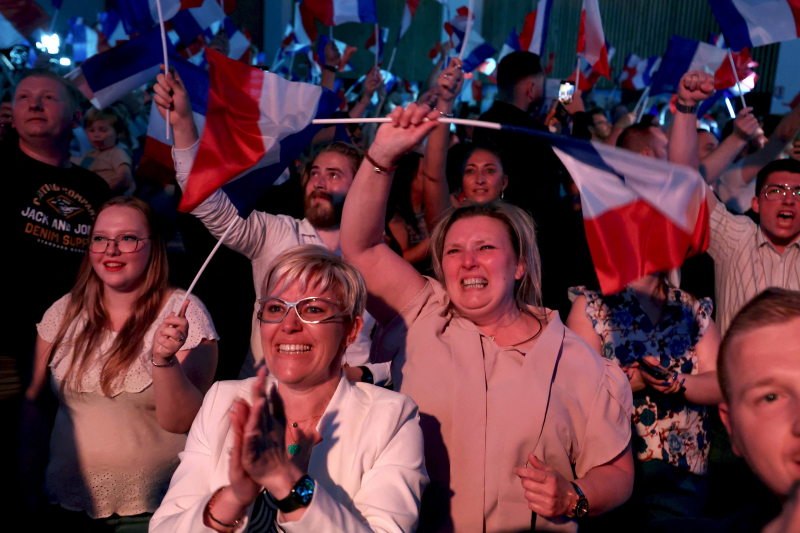 Bầu cử Pháp: Phe đối địch Tổng thống đang thắng thế ở vòng một -0