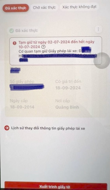 Những trường hợp đầu tiên ở Hà Tĩnh bị thu