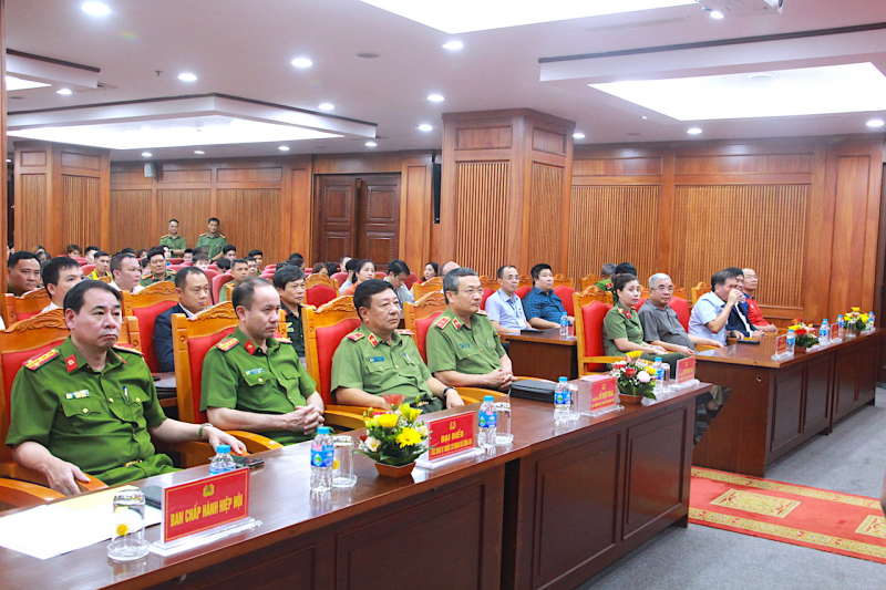 Bổ sung Uỷ viên Ban Chấp hành Hiệp hội Thể thao CAND, khen thưởng tập thể, cá nhân xuất sắc -0