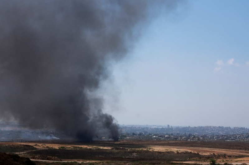 Israel không kích Nam Gaza, hàng nghìn người dân ồ ạt di tản -0