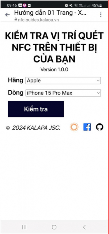 Về trang web hướng dẫn quét chip NFC trong 1 phút -0