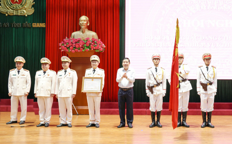 Công an tỉnh Bắc Giang tổ chức hội nghị sơ kết công tác 6 tháng đầu năm 2024 -0