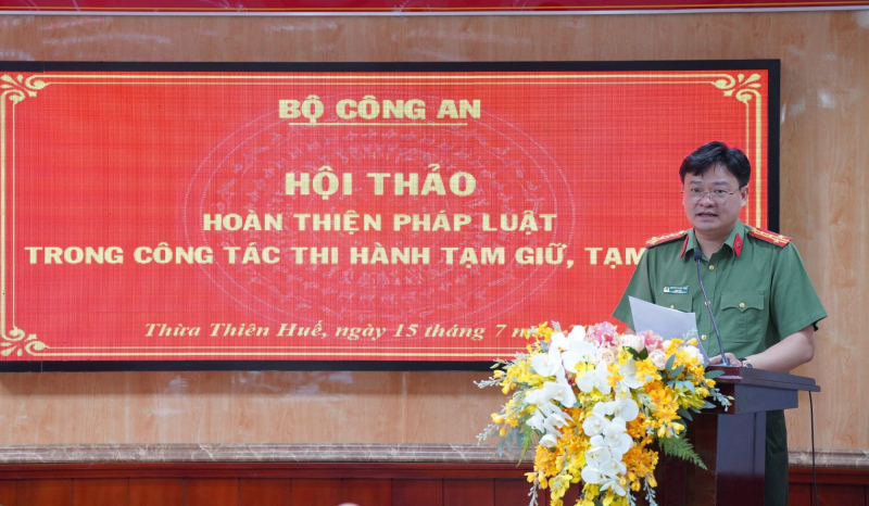 Hoàn thiện pháp luật trong công tác thi hành tạm giữ, tạm giam -0