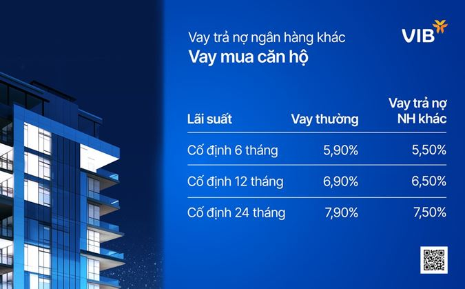 Vay VIB để trả nợ các ngân hàng khác: -0